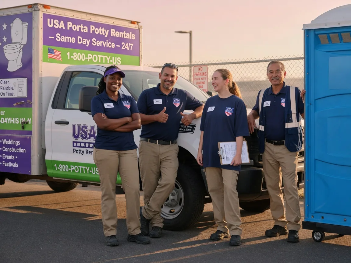Porta Potty Rental company in Newport Coast, CA